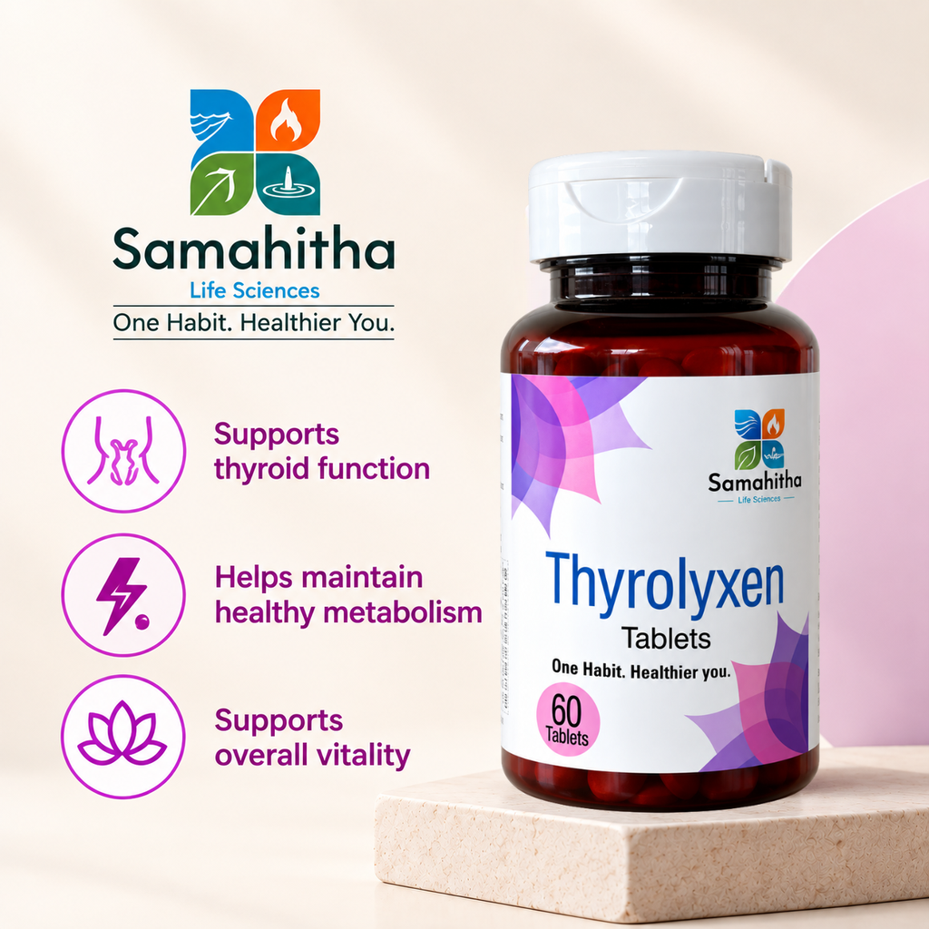[SLSCAP002] Samahitha Life Sciences Thyrolyxen Tablets | 60 Tablets
