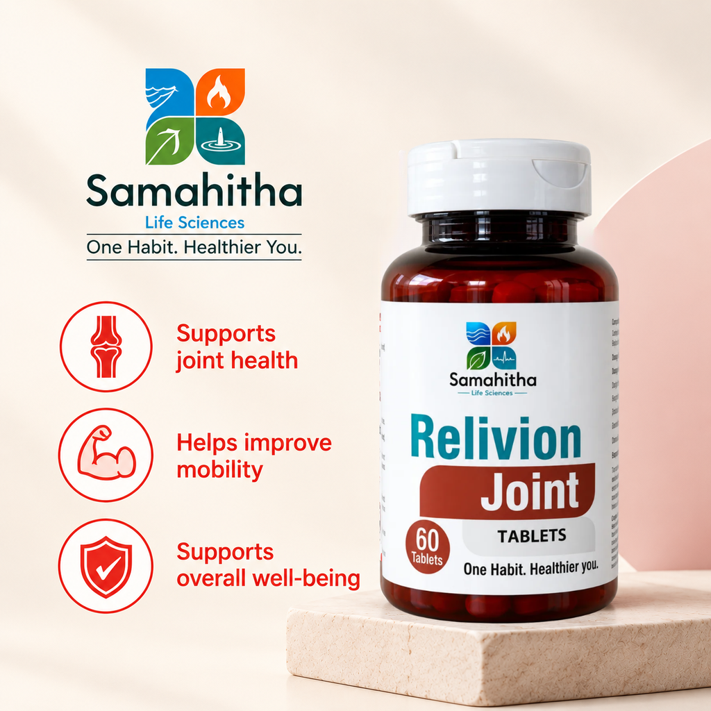 Samahitha Life Sciences Relivion Joint Tablets | 60 Tablets